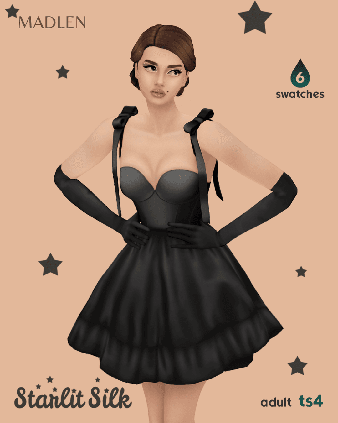 Платье Starlit Silk